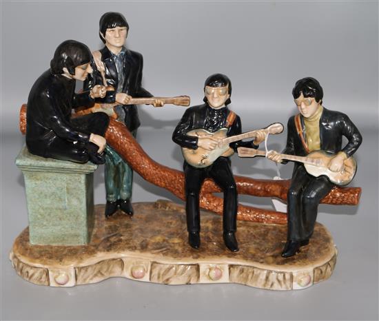 A ceramic group - The Beatles